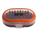 Bahco Slotted Pozidriv Torx Phillips Hex Driver Bit Set 31 Pieces Chrome Vanadium Steel 59S/31-3