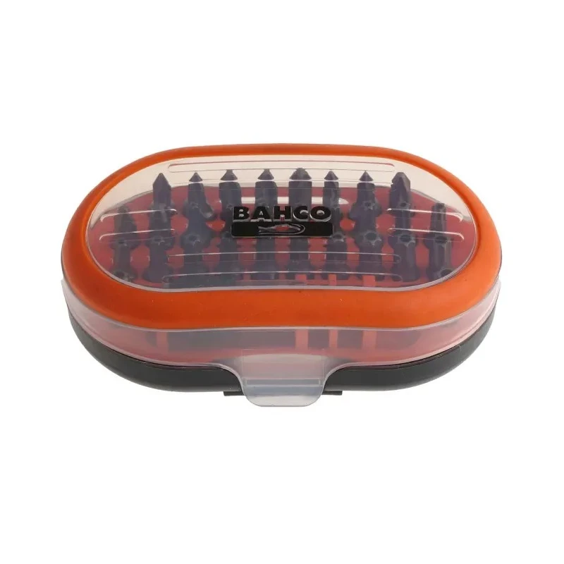 Bahco Slotted Pozidriv Torx Phillips Hex Driver Bit Set 31 Pieces Chrome Vanadium Steel 59S/31-3