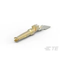 TE Connectivity FFC Series Female Crimp Terminal Gold Plated Phosphor Bronze Contact 2A 20-24 AWG 11.43mm 7-66504-0