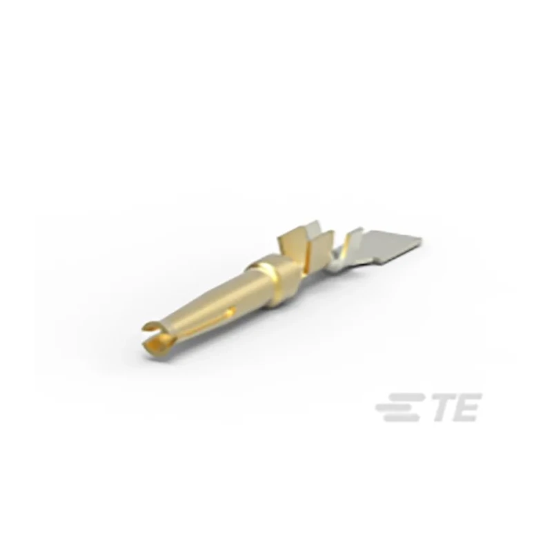TE Connectivity FFC Series Female Crimp Terminal Gold Plated Phosphor Bronze Contact 2A 20-24 AWG 11.43mm 7-66504-0