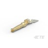 TE Connectivity FFC Series Female Crimp Terminal Gold Plated Phosphor Bronze Contact 2A 20-24 AWG 11.43mm 7-66504-0