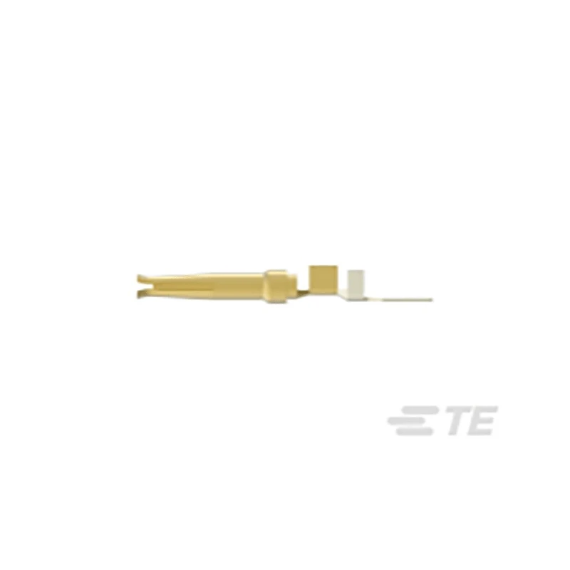 TE Connectivity FFC Series Female Crimp Terminal Gold Plated Phosphor Bronze Contact 2A 20-24 AWG 11.43mm 7-66504-0