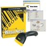 WASP CCD Barcode Scanner USB Interface Red LED 45scan/s 0-50°C 633808931346