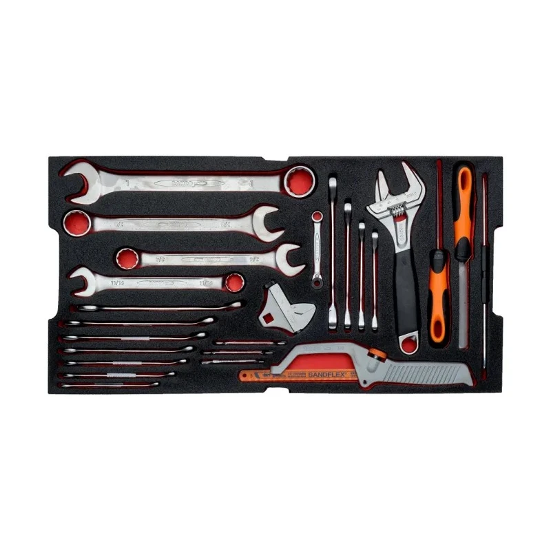 Bahco 159 Piece Heavy Duty Rigid Case Aviation Tool Kit with Case 4750RCHDW01FF2