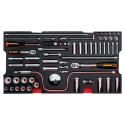 Bahco 159 Piece Heavy Duty Rigid Case Aviation Tool Kit with Case 4750RCHDW01FF2