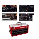 Bahco 146 Piece Maintenance Tool Kit with Metal Box 1483KHD3RB-FF4