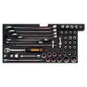 Bahco 146 Piece Maintenance Tool Kit with Metal Box 1483KHD3RB-FF4