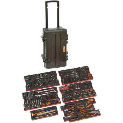 Bahco 240 Piece Heavy Duty Rigid Case Aviation Tool Kit with Box 4750RCHDW01FF1
