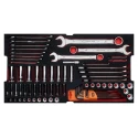 Bahco 240 Piece Heavy Duty Rigid Case Aviation Tool Kit with Box 4750RCHDW01FF1