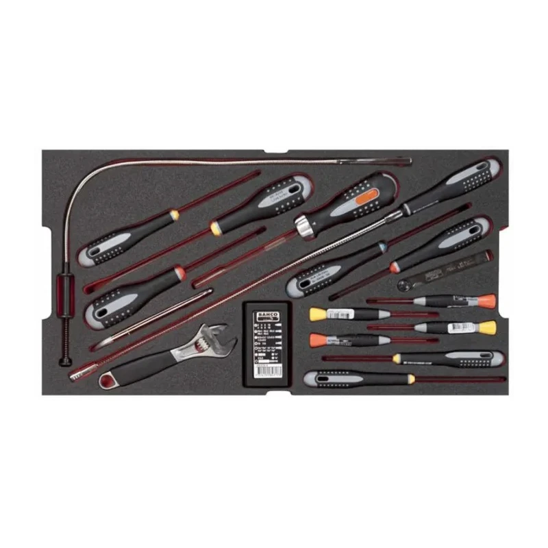 Bahco 240 Piece Heavy Duty Rigid Case Aviation Tool Kit with Box 4750RCHDW01FF1