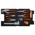 Bahco 194 Piece Heavy Duty Rigid Case General Purpose Tool Kit with Box 4750RCHDW01FF3