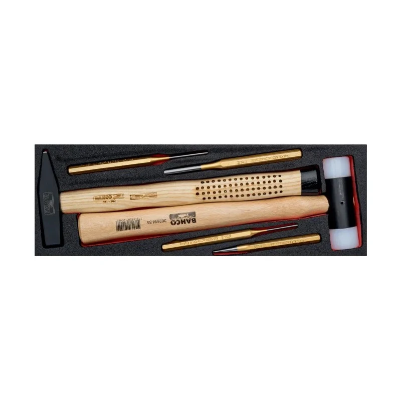 Bahco 194 Piece Heavy Duty Rigid Case General Purpose Tool Kit with Box 4750RCHDW01FF3