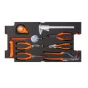 Bahco 194 Piece Heavy Duty Rigid Case General Purpose Tool Kit with Box 4750RCHDW01FF3