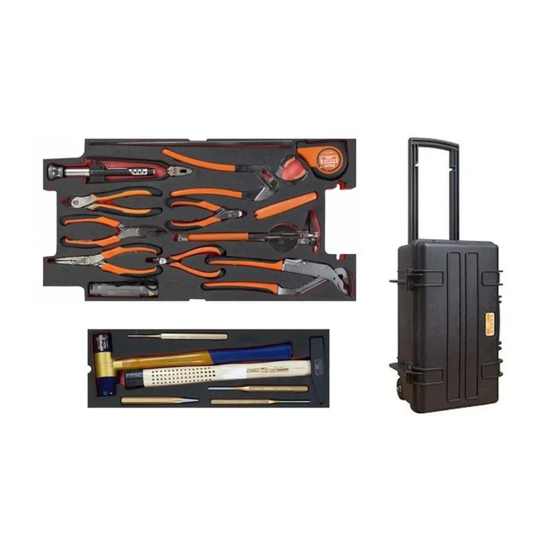 Bahco 240 Piece Heavy Duty Rigid Case Aviation Tool Kit with Box 4750RCHDW01FF1