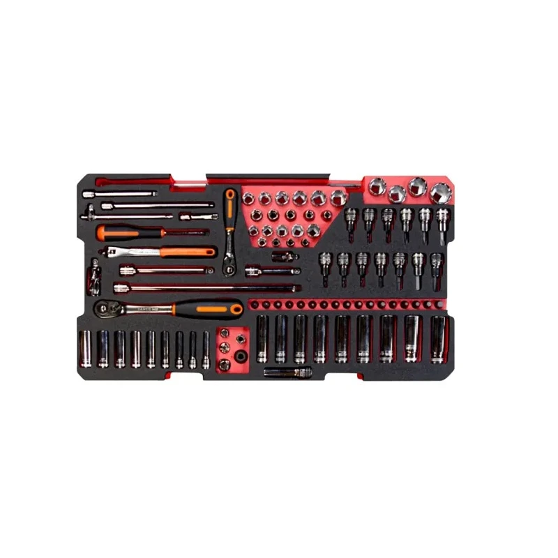 Bahco 194 Piece Heavy Duty Rigid Case General Purpose Tool Kit with Box 4750RCHDW01FF3