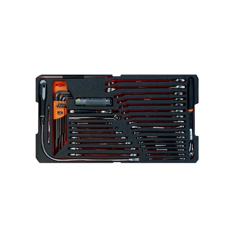 Bahco 194 Piece Heavy Duty Rigid Case General Purpose Tool Kit with Box 4750RCHDW01FF3