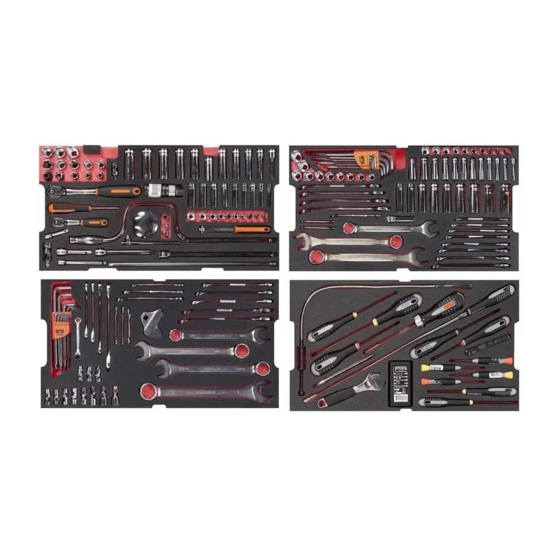 Bahco 240 Piece Heavy Duty Rigid Case Aviation Tool Kit with Box 4750RCHDW01FF1