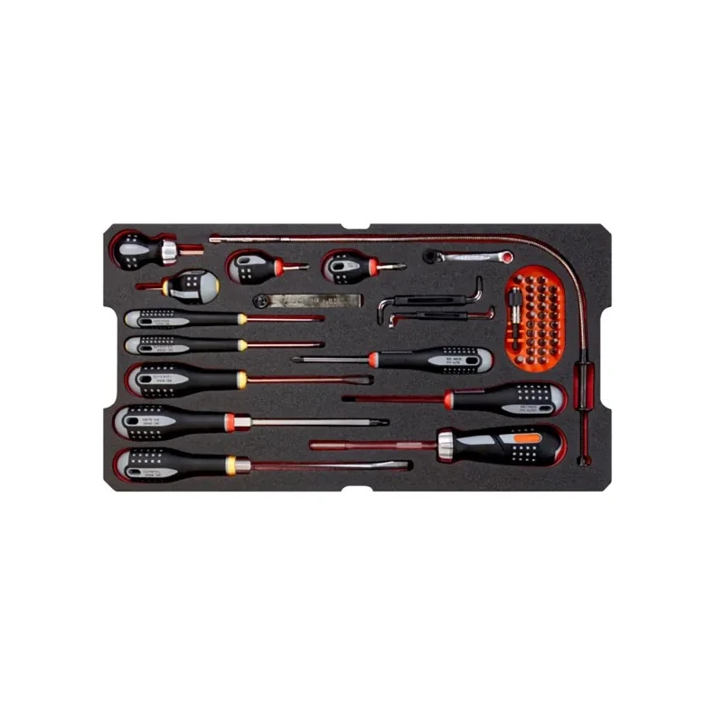 Bahco 194 Piece Heavy Duty Rigid Case General Purpose Tool Kit with Box 4750RCHDW01FF3