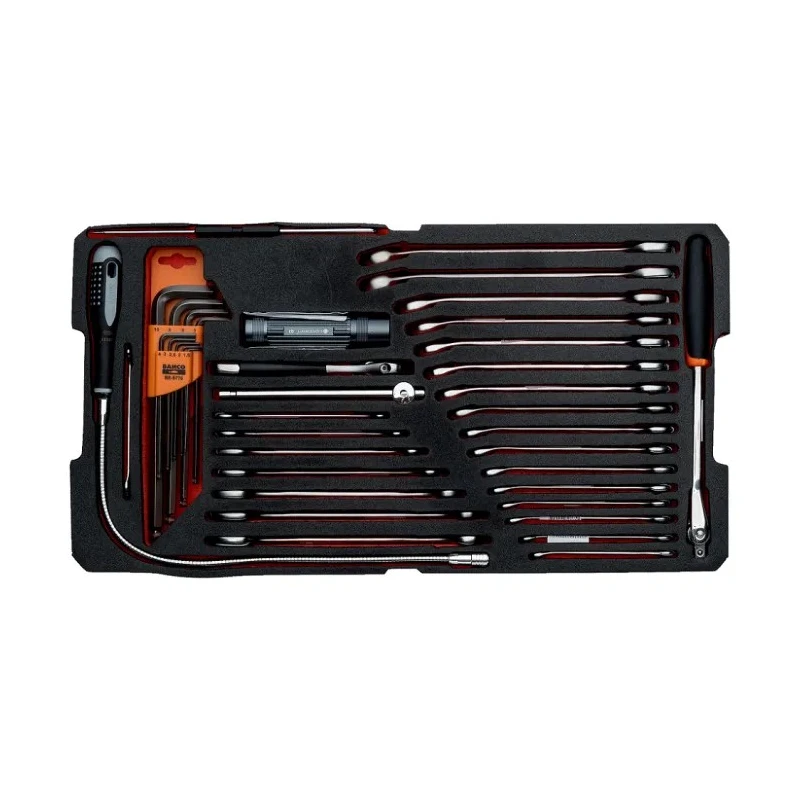 Bahco 194 Piece Heavy Duty Rigid Case General Purpose Tool Kit with Box 4750RCHDW01FF3