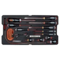 Bahco 194 Piece Heavy Duty Rigid Case General Purpose Tool Kit with Box 4750RCHDW01FF3