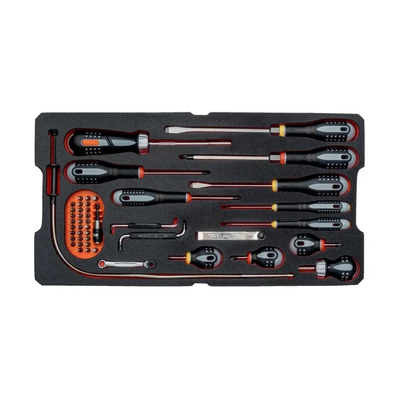 Bahco 194 Piece Heavy Duty Rigid Case General Purpose Tool Kit with Box 4750RCHDW01FF3