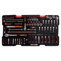 Bahco 194 Piece Heavy Duty Rigid Case General Purpose Tool Kit with Box 4750RCHDW01FF3