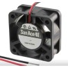 Sanyo Denki 109P Series Axial Fan 24V DC 1.92W 6.4 CFM 6300 RPM Ball Bearing Square Frame 40mm 109P0424H702