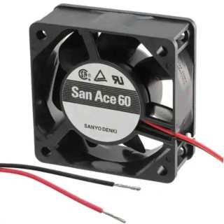 Sanyo Denki 109R Series Axial Fan 5V DC 1.7W 18.7 CFM 60mm x 60mm x 25mm 109R0605H4021
