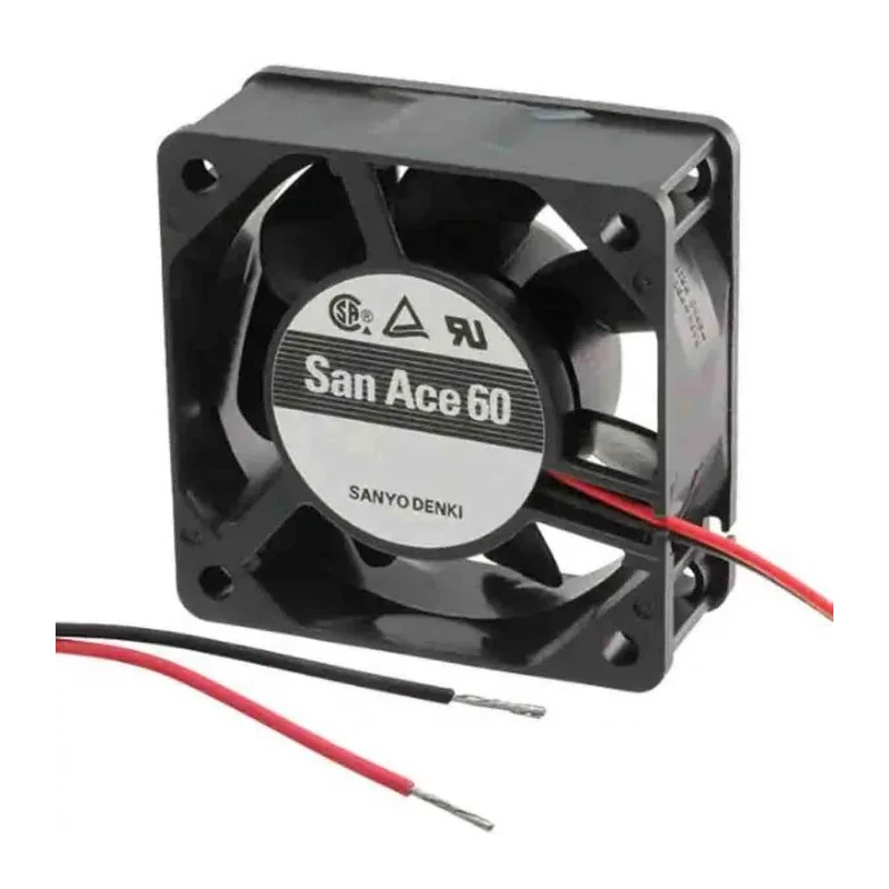Sanyo Denki 109R Series Axial Fan 5V DC 1.7W 18.7 CFM 60mm x 60mm x 25mm 109R0605H4021