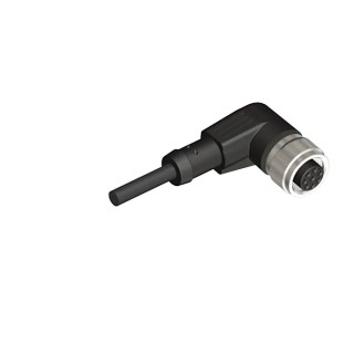 RS PRO Female 8 Way Right Angle to Unterminated Sensor Actuator Cable 5 m 30V IP67 877-1053