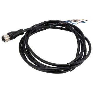 RS PRO Sensor Actuator Cable Female 4 Way Straight to Unterminated Free End 2 m 250V 4 A IP67 877-1062