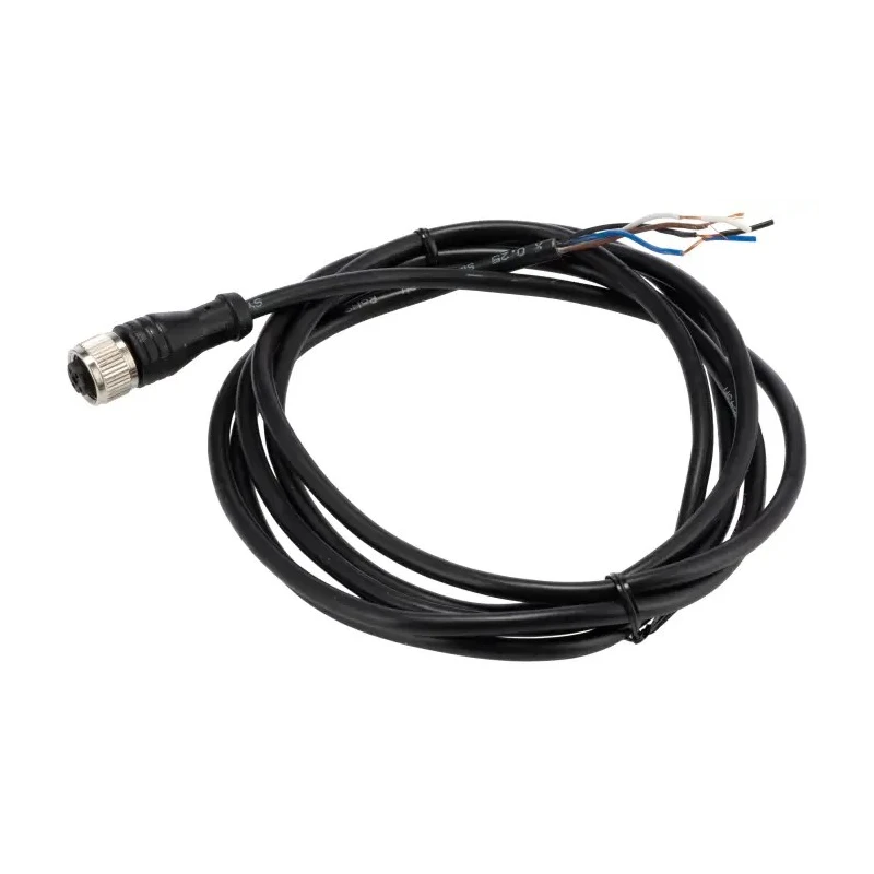 RS PRO Sensor Actuator Cable Female 4 Way Straight to Unterminated Free End 2 m 250V 4 A IP67 877-1062