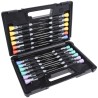 Bahco Precision Screwdriver Set 24-Piece Hexagon Phillips Pozidriv Slotted Torx Tips 706-5