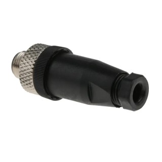RS PRO Circular Connector 5 Contacts Cable Mount M12 Plug Male IP67 60V 4A 877-1141