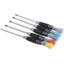 Bahco Precision Screwdriver Set 24-Piece Hexagon Phillips Pozidriv Slotted Torx Tips 706-5