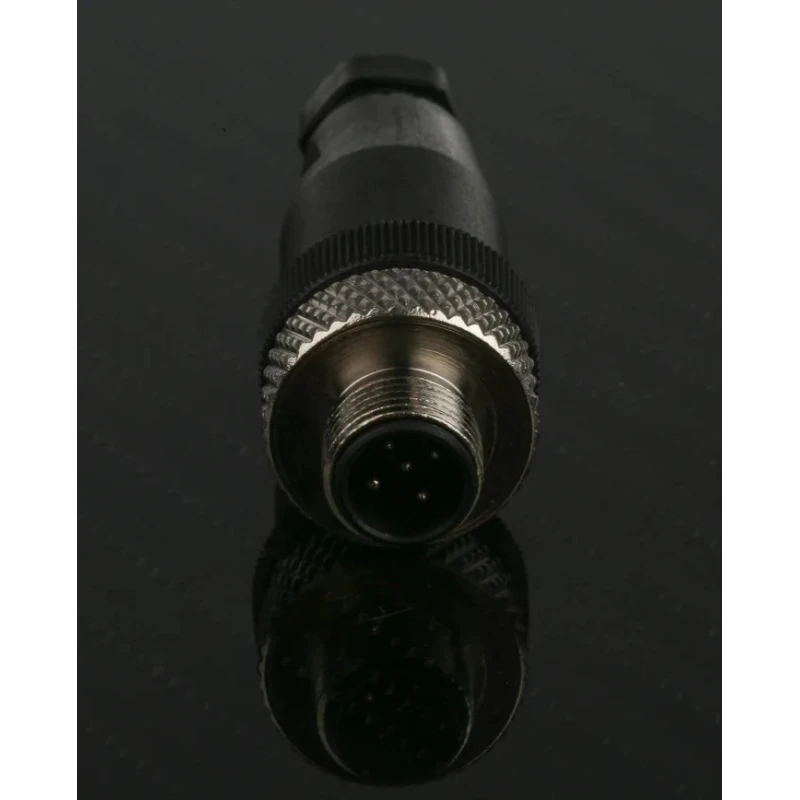 RS PRO Circular Connector 5 Contacts Cable Mount M12 Plug Male IP67 60V 4A 877-1141