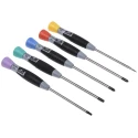 Bahco Precision Screwdriver Set 24-Piece Hexagon Phillips Pozidriv Slotted Torx Tips 706-5