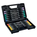 Bahco Precision Screwdriver Set 24-Piece Hexagon Phillips Pozidriv Slotted Torx Tips 706-5