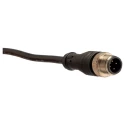 RS PRO Sensor Actuator Cable Female 4 Way Straight to Male 4 Way Straight, Polyurethane Jacket, 2m Length 877-1198