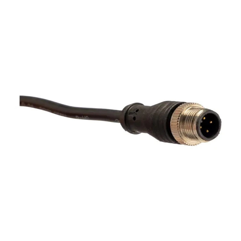 RS PRO Sensor Actuator Cable Female 4 Way Straight to Male 4 Way Straight, Polyurethane Jacket, 2m Length 877-1198
