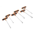 Bahco Professional Nut Driver Set with High Alloy Steel Blades, 6 Pieces, Tip Sizes 5 mm to 13 mm, 130 mm Blade, Model 903T-3