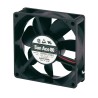 Sanyo Denki 109R Series Axial Fan 48V DC, 2.88W Power, 72 m³/h Airflow, 6300 RPM, 80 mm Frame 109R0848S402