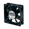 Sanyo Denki 9A Series Axial Fan, 12V DC, 72 m³/h Airflow, 2.16 W Power, 180 mA Max Current, 80 mm Square Frame 9A0812S4021