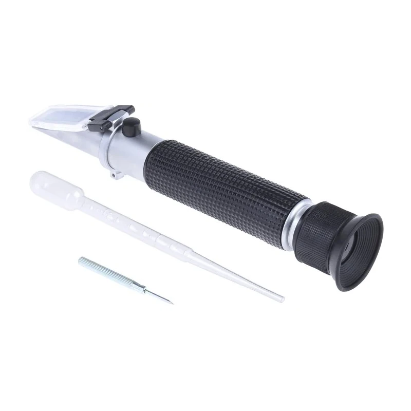 RS PRO Mix Cutting Fluids Refractometer 0-18% Brix Scale ±0.1% Accuracy 230mm Length 96mm Width 60mm Height 525g 877-1781
