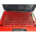 RS PRO Hole Gauge Set, 185 piece, Hardened Steel, Diameter 1.3mm to 4.98mm, Increment 0.02mm, Model 877-1804