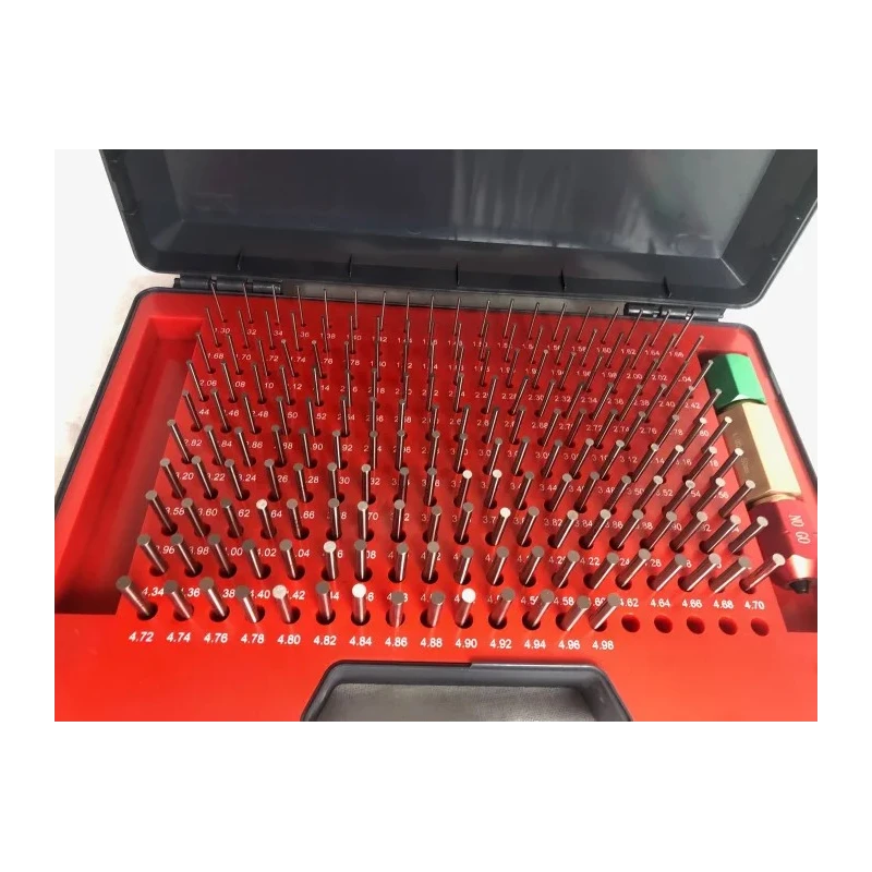 RS PRO Hole Gauge Set, 185 piece, Hardened Steel, Diameter 1.3mm to 4.98mm, Increment 0.02mm, Model 877-1804