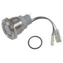 RS PRO Illuminated Momentary Panel Push Button Switch SPDT RGB LED IP67 250V AC 5A 877-1867