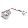 RS PRO Illuminated Momentary Push Button Switch SPDT with RGB LED, Panel Mount, 30.2 mm Cutout, IP67, 250 V AC 5A 877-1854