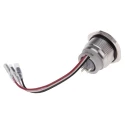 RS PRO Illuminated Momentary Push Button Switch SPDT with RGB LED, Panel Mount, 30.2 mm Cutout, IP67, 250 V AC 5A 877-1854