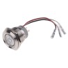 RS PRO Illuminated Momentary Push Button Switch, Panel Mount, 30.2 mm Cutout, SPDT RGB LED, IP67, 250 V AC, 5A 877-1858
